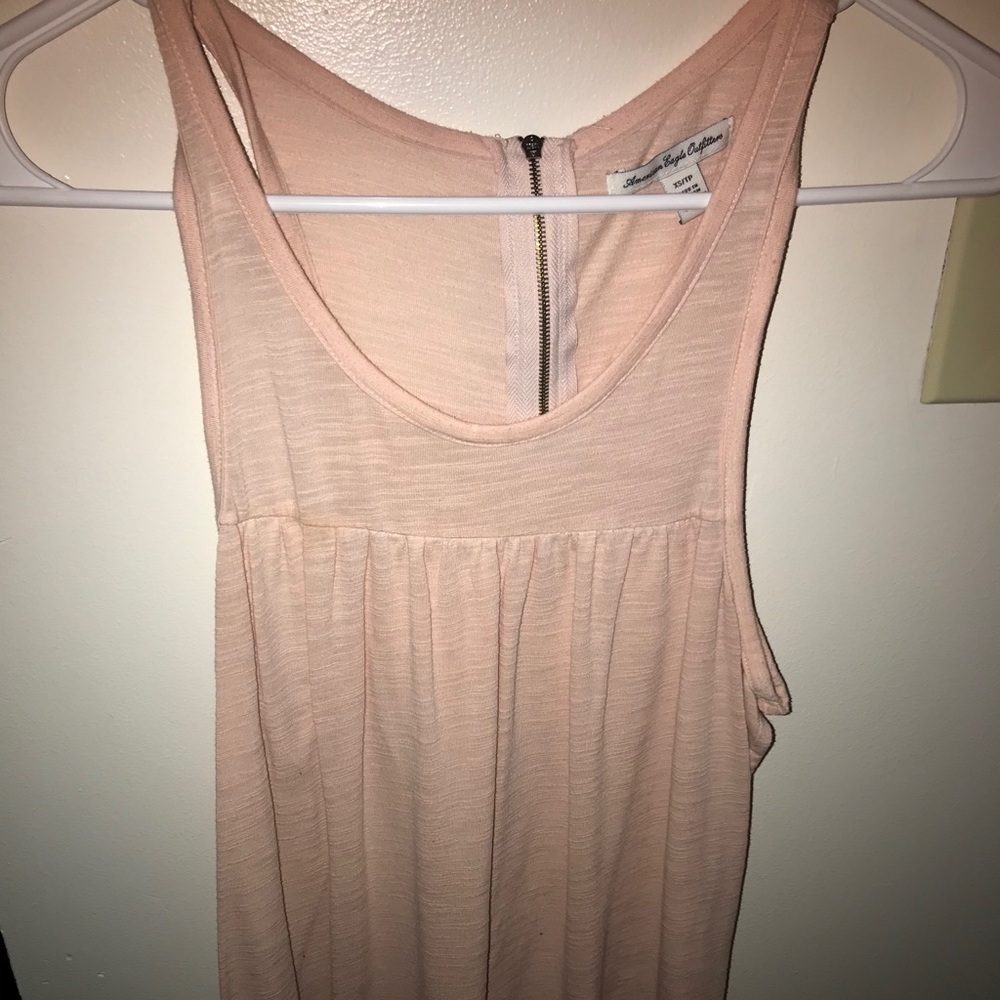 Blush tank top